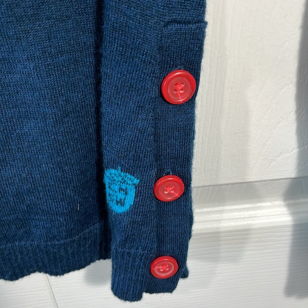 Smartwool Charley Harper Cardinal Sweater Merino Wool Intarsia XS S - Picture 7 of 13